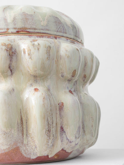 handgemachte Keramikurne für Urnenbestattung, Kolumbarium – Anope von urnique